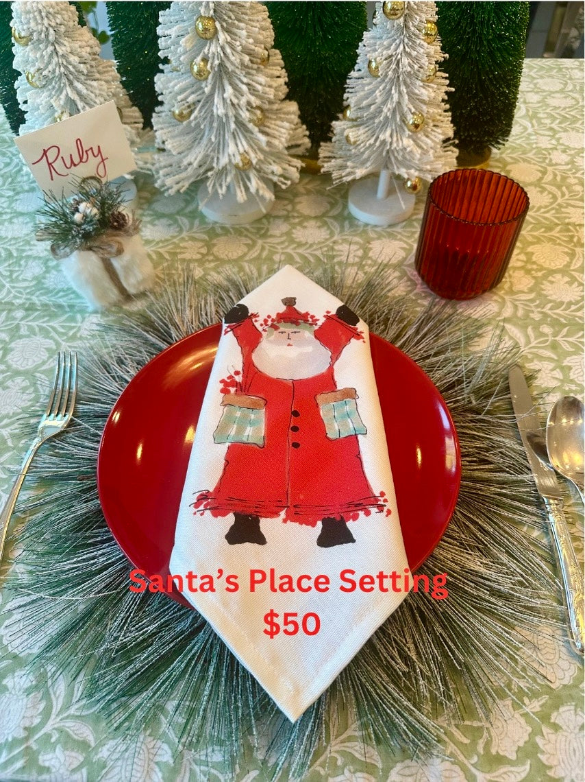 Santa Breakfast Set