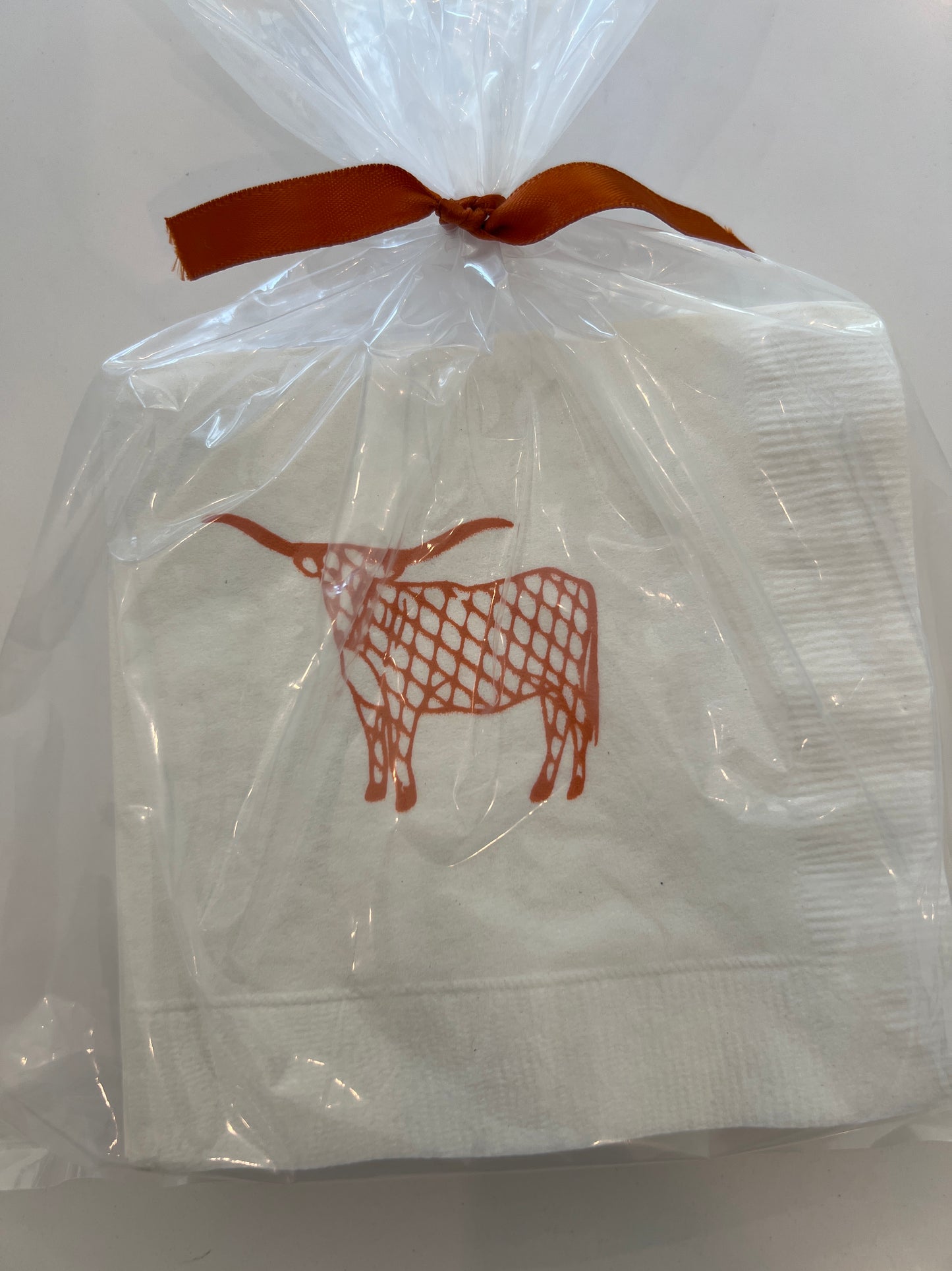 Beverage Napkin - Longhorn Herend - 25 count package size