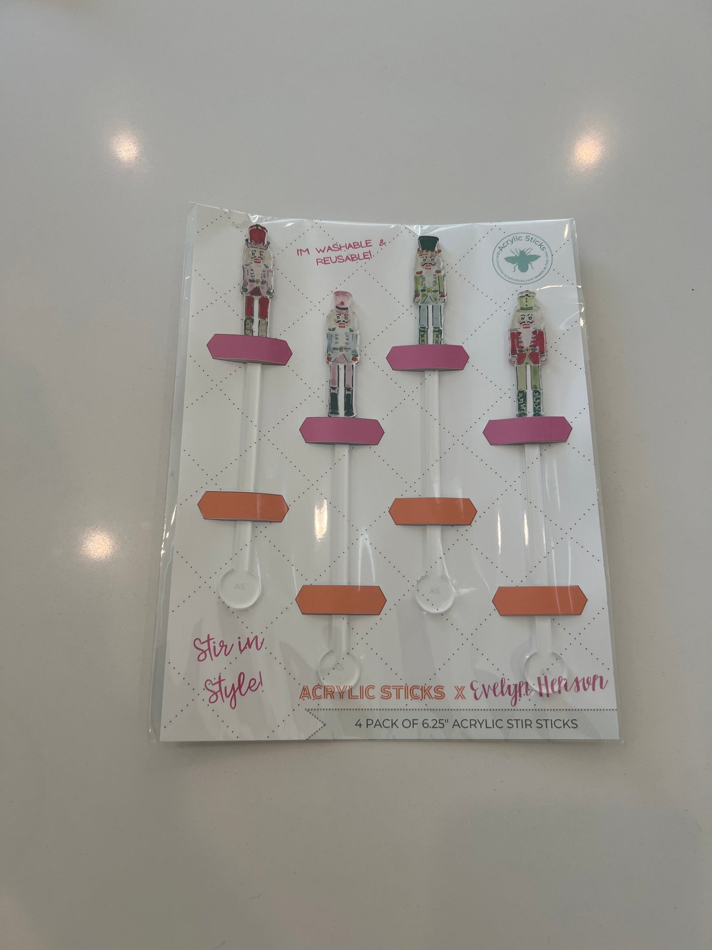 Stir Sticks - Nutcracker Spirits - 4 count package size