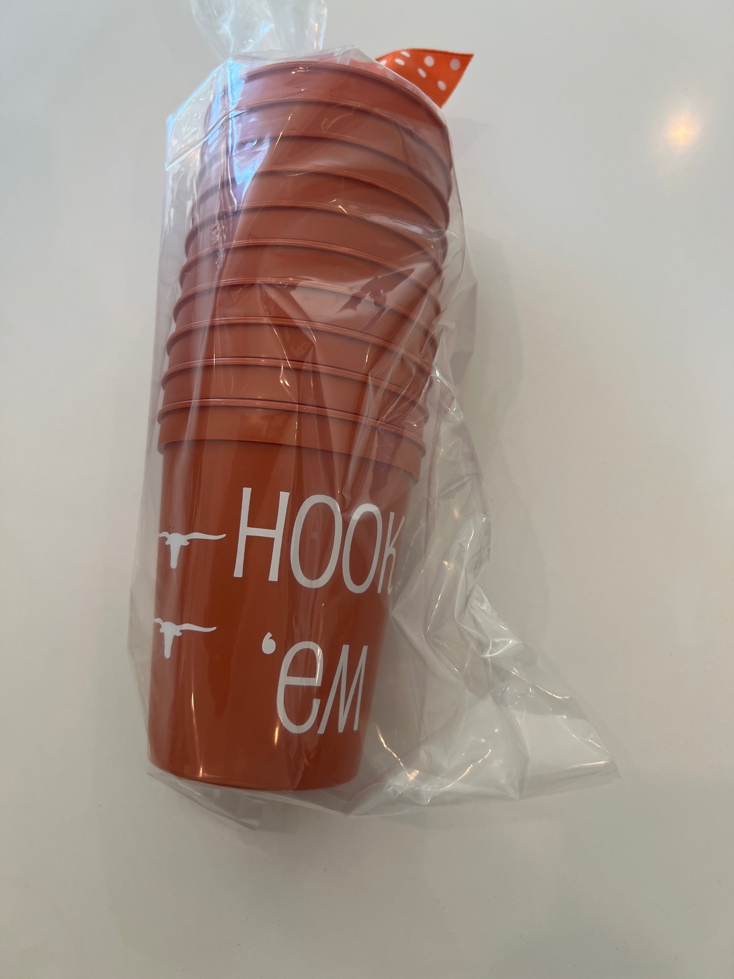 Stadium Cup - 16oz - Burnt Orange - 10 count package